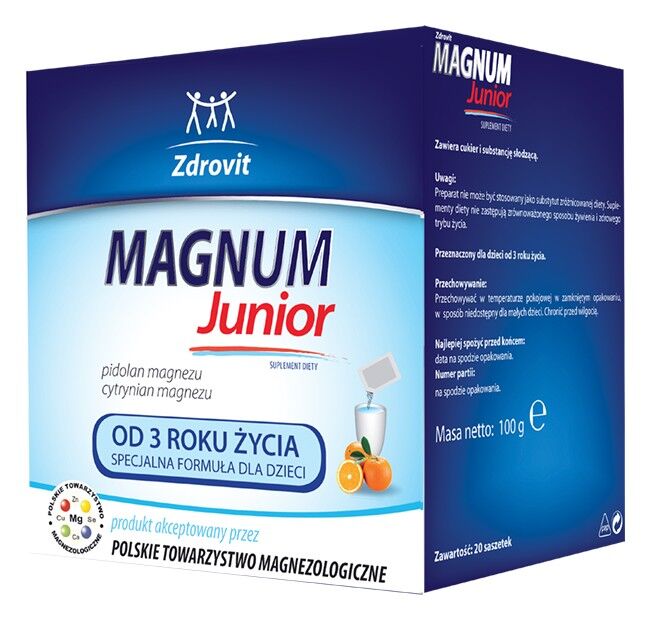 Zdrovit Magnum Junior 20 saszet.