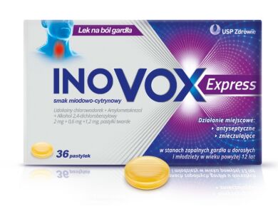Inovox Express miodowo-cytrynowy x 36
