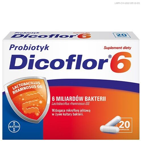 Dicoflor 6 x 20kaps.