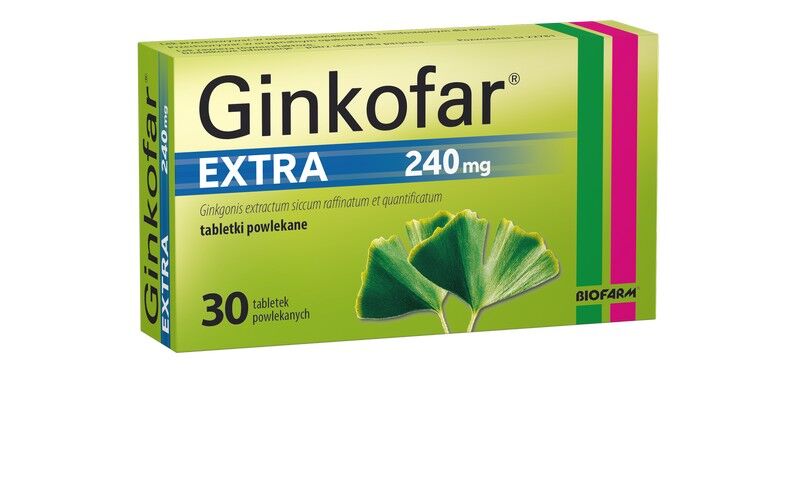 Ginkofar Extra 240mg x 30tabl.