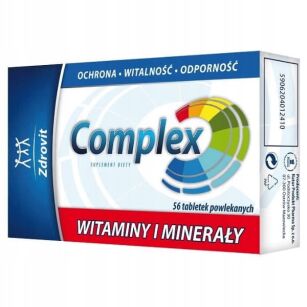 Zdrovit Complex Witaminy i Minerały 56 tabletek