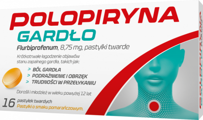 Polopiryna Gardło x 16past.