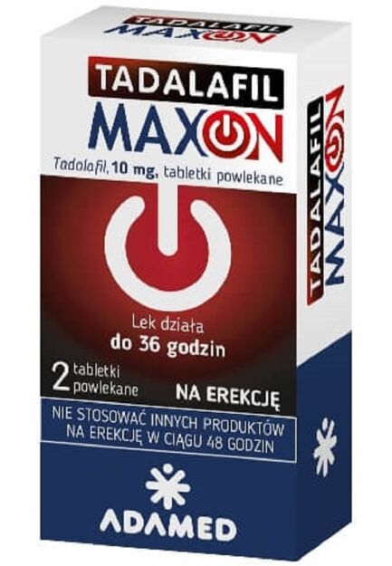 Tadalafil Maxon 10mg x 2tabl.