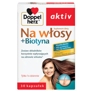 DH Aktiv Na włosy Biot x 30kaps.