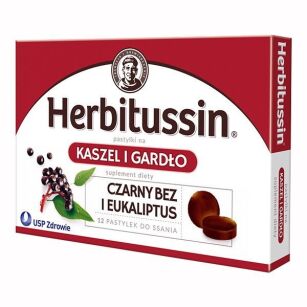 Herbitussin Kaszel+Gardlo x 12past.