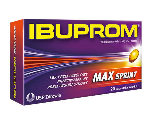 Ibuprom MAX Sprint x 10kaps