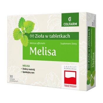 Melisa x 30tabl. COLFARM