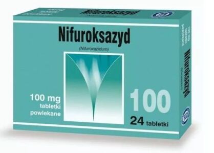 Nifuroksazyd 100mg x 24tabl. HASCO