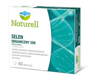 NATURELL Selen Organiczny x 60tabl.