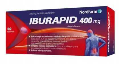 Iburapid 400mg x 50tabl.