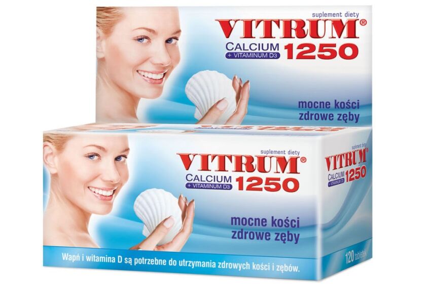 Vitrum Calcium 1250+Vit.D3 x 120tabl.