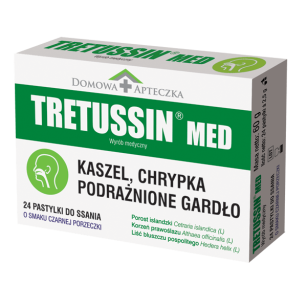 Tretussin Med x 24 pastyl. do ssania