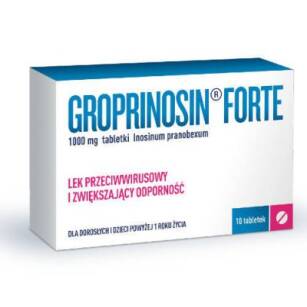 Groprinosin Forte 1000mg x 10tabl.