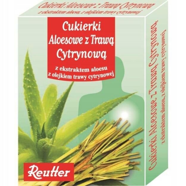 Cuk. REUTTER aloesowe z trawą cytr. 50g