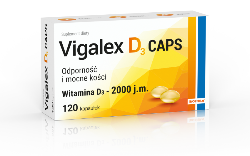 Vigalex D3 Caps 2000 j.m.x 60 kaps