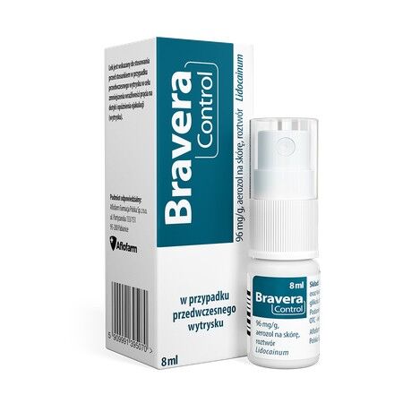 Bravera Control aerozol na skórę 8ml