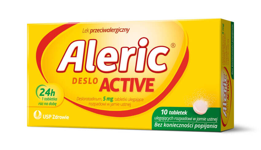 Aleric Deslo Active 5mg x 10tabl.