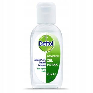 Dettol Antybakteryjny Żel do rąk 50 ml