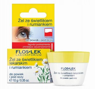 FLOS-LEK żel pod oczy świetlik + rumianek 10g