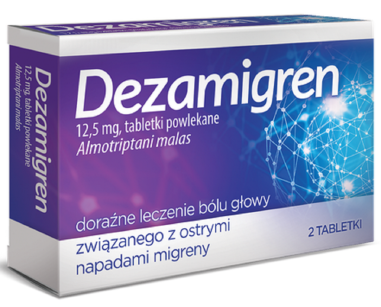 Dezamigren 12,5mg x 2tabl.