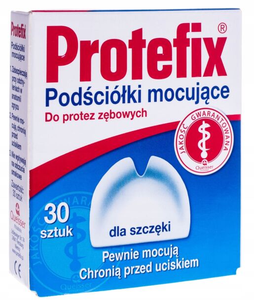 Protefix podsciólki moc. d/zuchwy x 30szt.