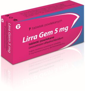 Lirra Gem 5mg x 7tabl.