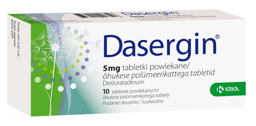 Dasergin 5mg x 10tabl.