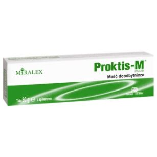 Proktis-M PLUS maść doodbyt. x 30g