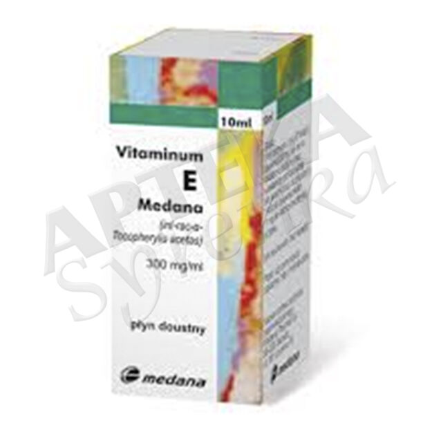 Vit. E krople 10ml Medana