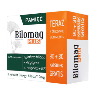 Bilomag Plus x 90kaps.(+30 gratis)