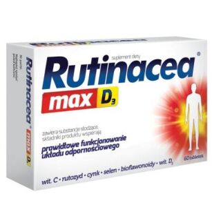 Rutinacea Max D3 x 60tabl.