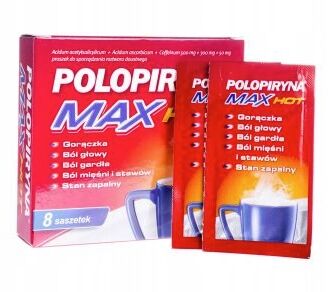 Polopiryna Max Hot x 8 saszet.