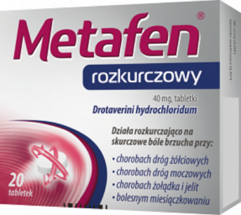 Metafen rozkurczowy x 20tabl.