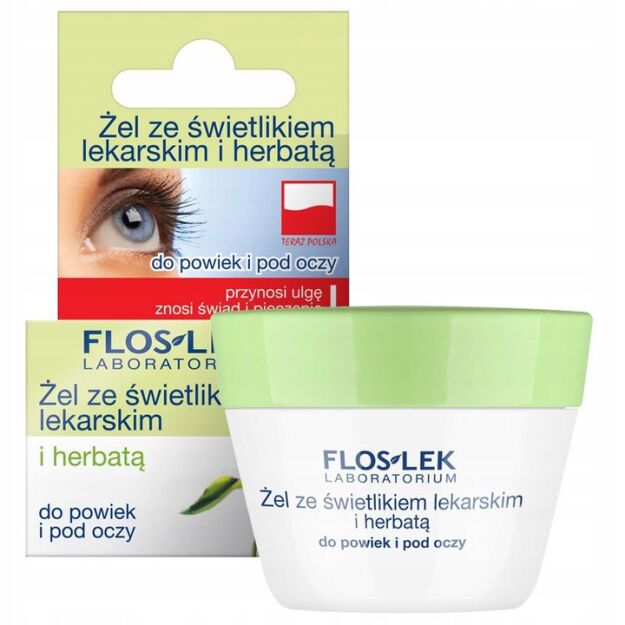 FLOS-LEK Żel ze świetl.i herb. 10 g 