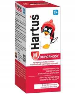 Hartuś Odporność 3+ syrop 120 ml