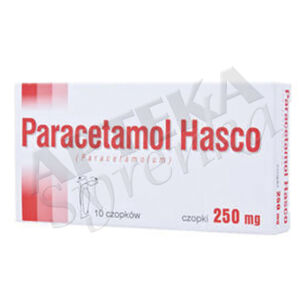 Paracetamol czopki 250mg x 10czop. HASCO