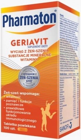 Geriavit x 100tabl.