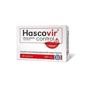 Hascovir Control x 25tabl.