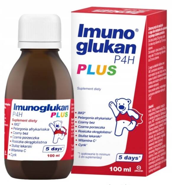 Imunoglukan P4H Plus płyn 100 ml