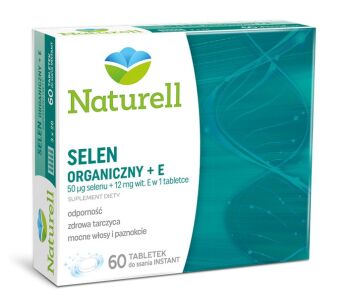 NATURELL Selen +vit.E x 60tabl.