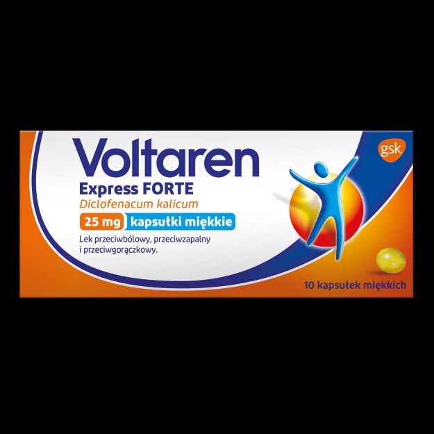 Voltaren Express Forte 25mg x 10kaps.