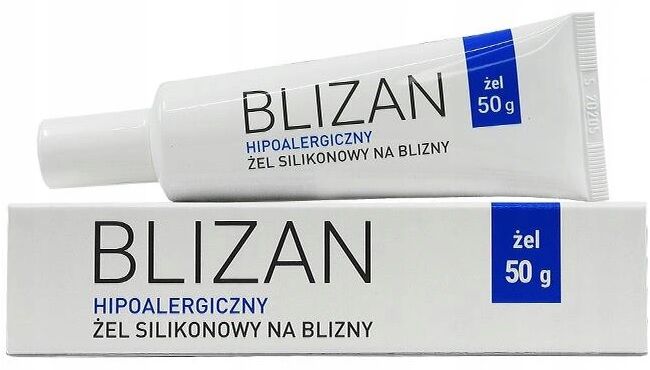 Blizan Silikonowy Żel na blizny 50 g