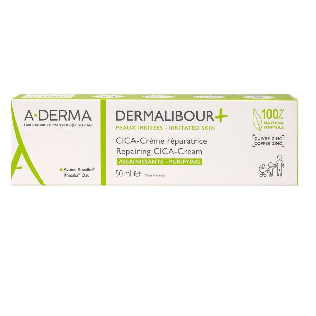 A-DERMA DERMALIBOUR + CICA Krem 50ml