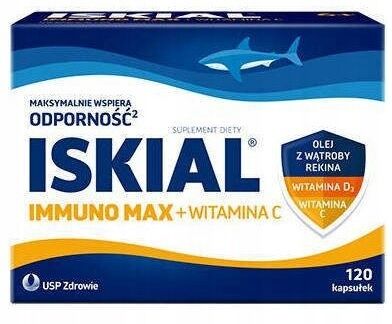 Iskial Immuno Max + Witamina C x 120kaps.