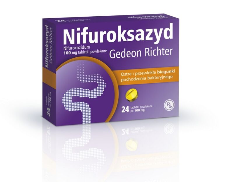 Nifuroksazyd 100mg x 24tabl. 