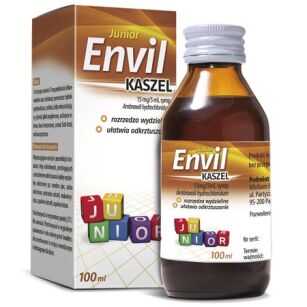 Envil kaszel junior syrop 0,015g/5ml 100ml