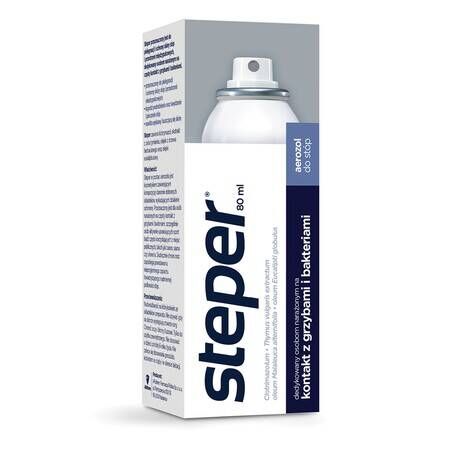 Steper aerozol d/stóp 80ml