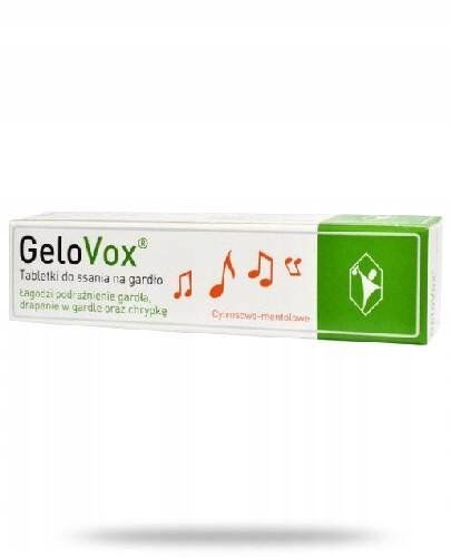 GeloVox cytrus.-mentol. x 20tabl.