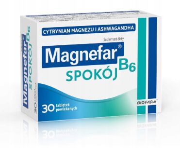 Magnefar B6 Spokój x 30tabl.