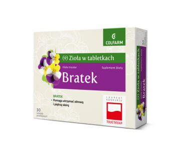 Bratek x 30tabl. COLFARM